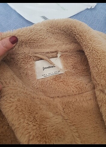 l Beden ten rengi Renk Stradivarius biker ceket