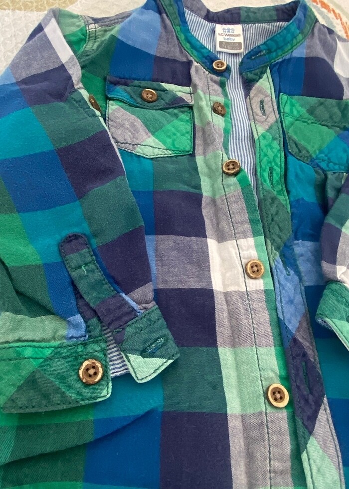 Erkek bebek gömlek - Görsel 2