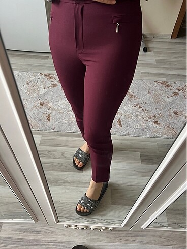 Kadın kumaş pantolon - Görsel 3