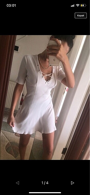 bershka model elbise