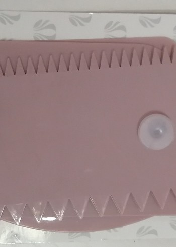 Pembe Hamur Kazıyıcı ve Paslanmaz Çelik Süzgeç - Görsel 7