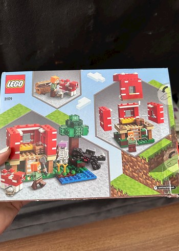 LEGO Minecraft Kırmızı Küp Seti 21179