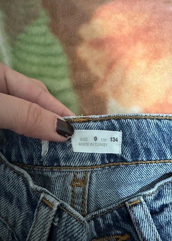 Mavi Salaş Kesim  Denim Pantolon - Görsel 3