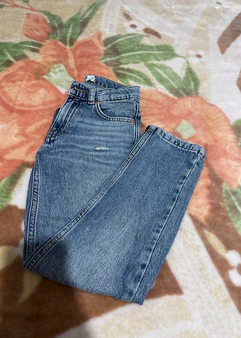 Mavi Salaş Kesim  Denim Pantolon - Görsel 4