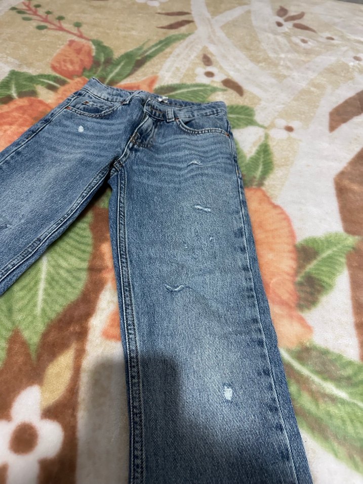 Mavi Salaş Kesim  Denim Pantolon - Görsel 2