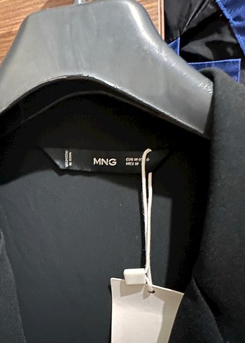 Kemerli Siyah Kadın Blazer Ceket elbise - Görsel 2