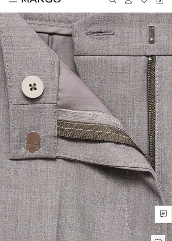 Gri Regular Fit İş Pantolonu - Görsel 7