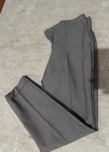Gri Regular Fit İş Pantolonu - Görsel 2