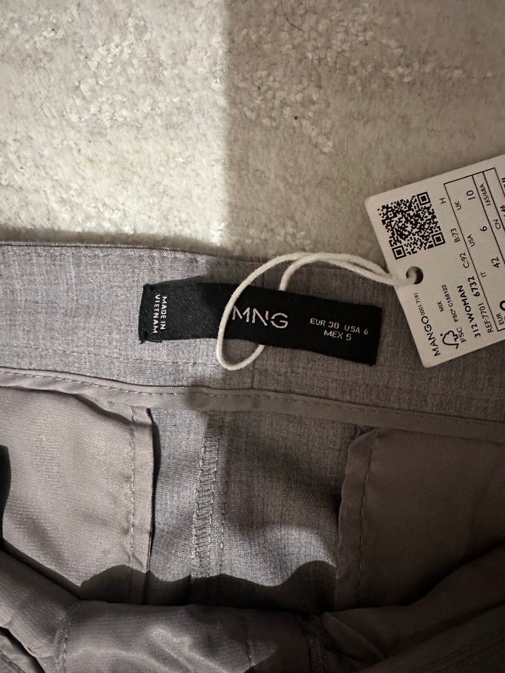 Gri Regular Fit İş Pantolonu - Görsel 3