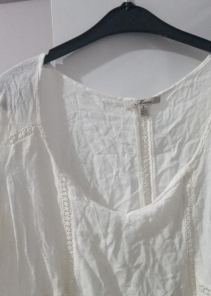 Mavi Beyaz Gömlek - Görsel 4