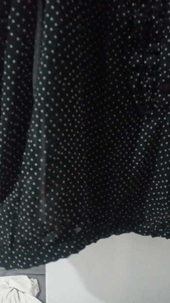 Zara BASIC PUANTIYELI Tül gömlek - Görsel 6