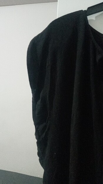 Siyah penye Tişört - Görsel 5