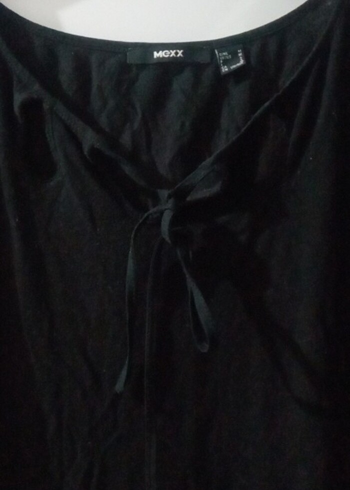 Siyah penye Tişört - Görsel 3