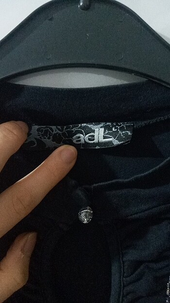  ADL Lacivert elbise - Görsel 5