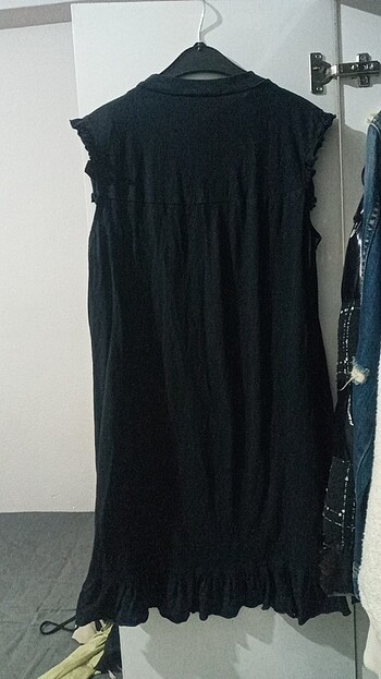  ADL Lacivert elbise - Görsel 9