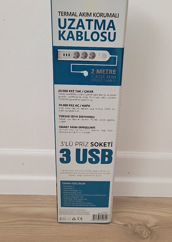 Polo Smart Termal Akım Korumalı Uzatma Kablosu - Görsel 3