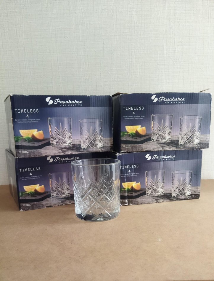 Paşabahçe Timeless 4'lü Kısa Su Bardağı - Görsel 2