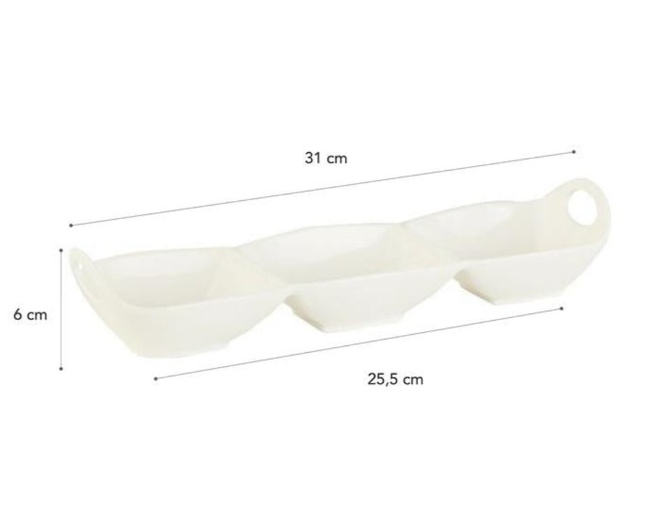 Madame Coco Petit Concept 3 Bölmeli Sunum Tabağı - Görsel 3