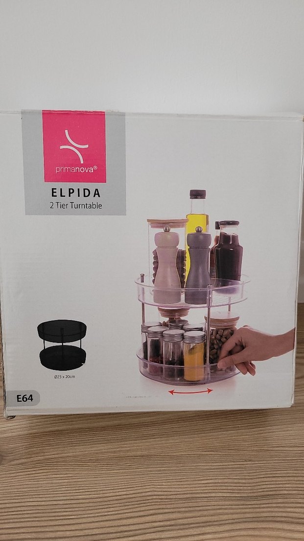 Prima Nova Elpida 2 katli döner raf - Görsel 2