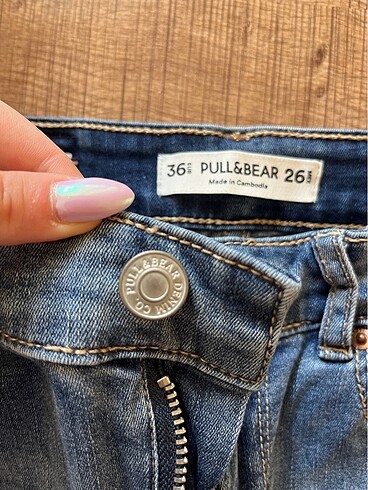 36 Beden mavi Renk Pull&Bear pantolon