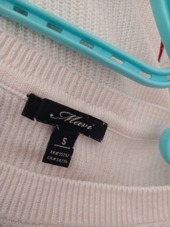 Beyaz Pamuklu Kadın Sweatshirt - Görsel 2