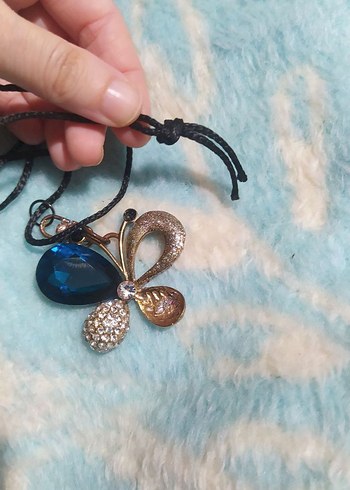 Kelebekli Kolye - Görsel 6