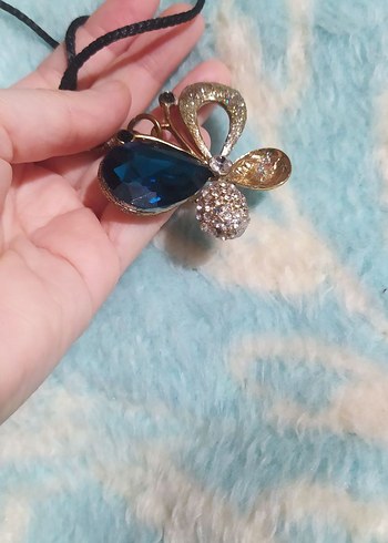 Kelebekli Kolye - Görsel 5