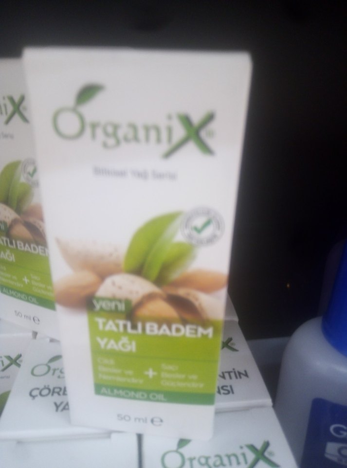 OrganiX Tatlı Badem Yağı 50 ml - Görsel 3