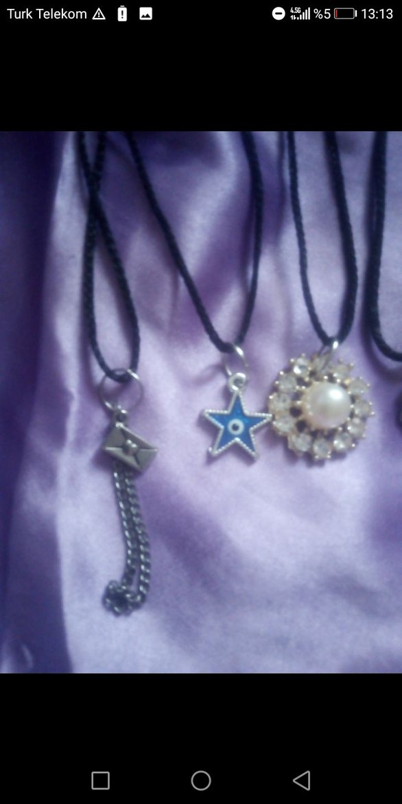 Toplu satış 5 adet kolye - Görsel 2