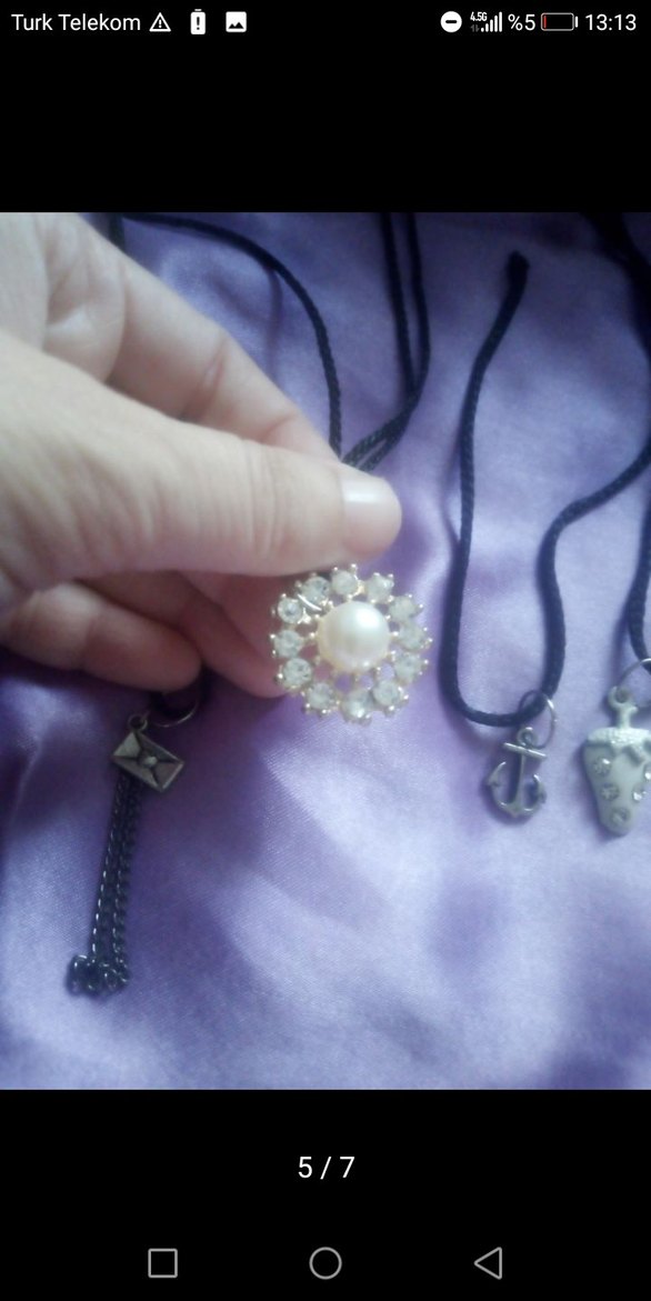 Toplu satış 5 adet kolye - Görsel 5