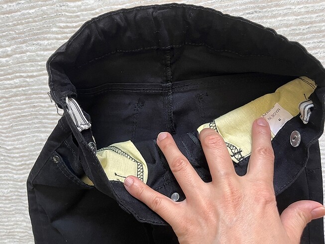 9 Yaş Beden Siyah çocuk pantolon