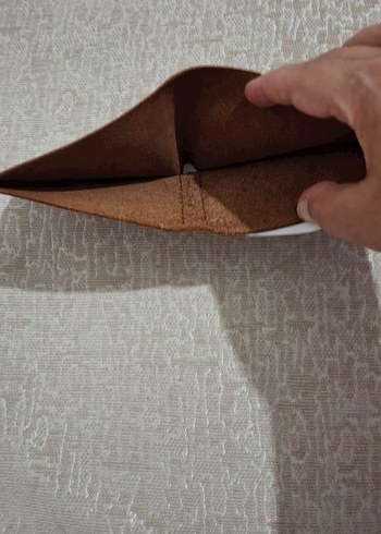 Bohem Tarzı Parlak Kahverengi Erkek Cüzdanı - Görsel 3