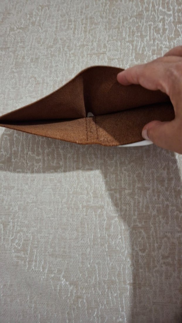 Bohem Tarzı Parlak Kahverengi Erkek Cüzdanı - Görsel 3