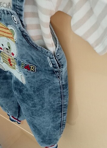 3 Ay Beden Bebek pantolon takımı