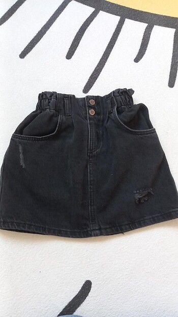 Zara 3 - 4 yas kot etek
