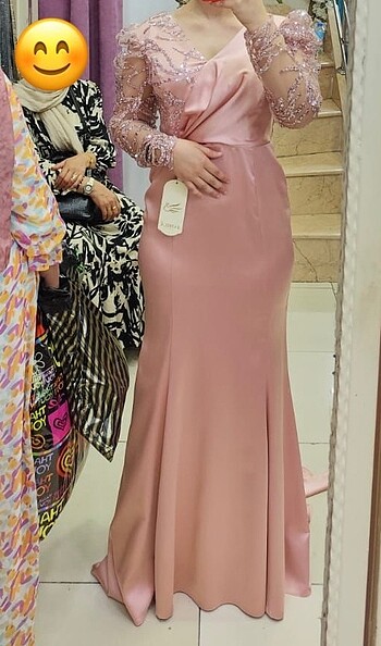 Taşlı abiye