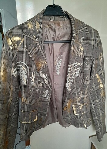 Glam Rock Kumaş ceket vintage 