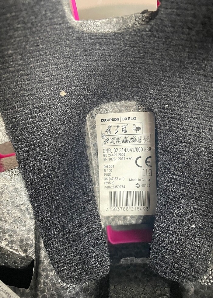 Oxelo çocuk kask - Görsel 5