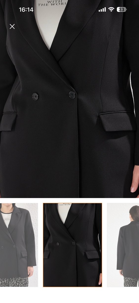 Gri Yılan Desenli Midi Kumaş Pantolon - Görsel 4