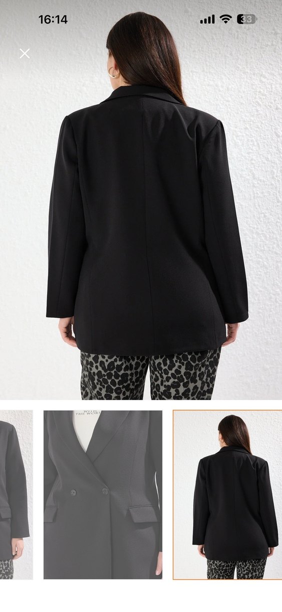 Gri Yılan Desenli Midi Kumaş Pantolon - Görsel 5