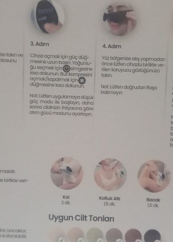 RELUX MARKA EPİLASYON CİHAZI - Görsel 2