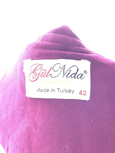 42 Beden bordo Renk PreLoved Mont %70 İndirimli.