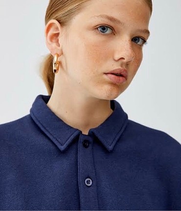 Polo yaka sweat