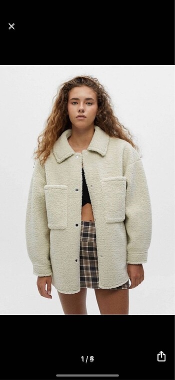 Pull&bear yünlü ceket