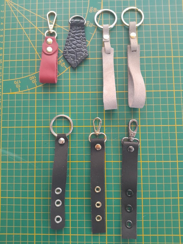 Çok Renkli Minimalist Anahtarlıklar - Görsel 2