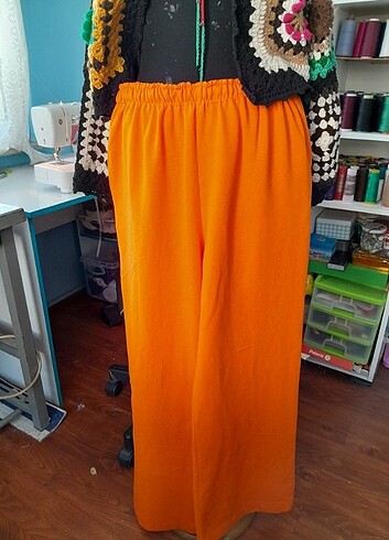 Diğer Keten yazlık pantolon