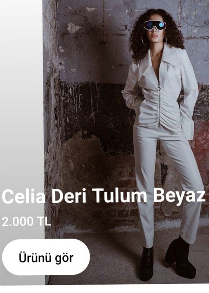 Bayan deri tulum - Görsel 2