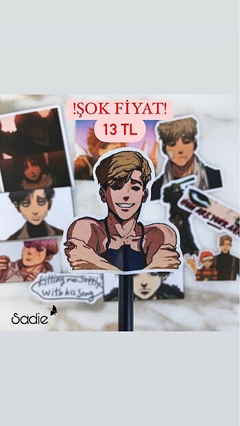 Killing Stalking Sticker Seti