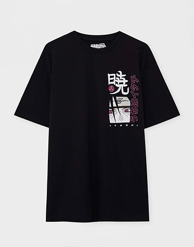 Pull and Bear İtachi sırt baskılı tshirt