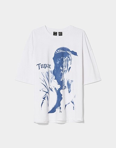 Tupac shakur oversize tshirt